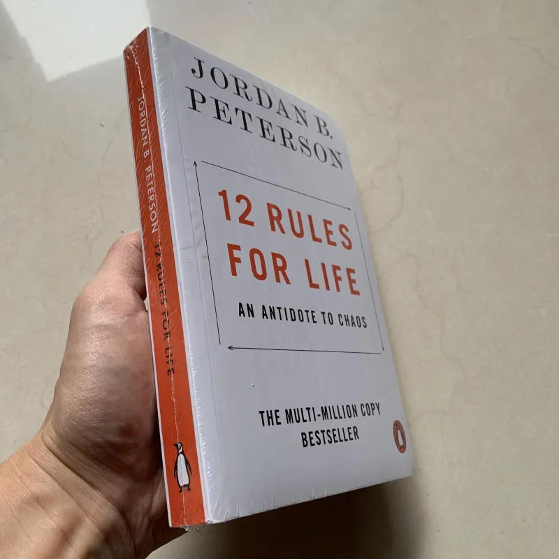12 Rules for Life:An Antidote to Chaos By Jordan B. Peterson English Reading Books