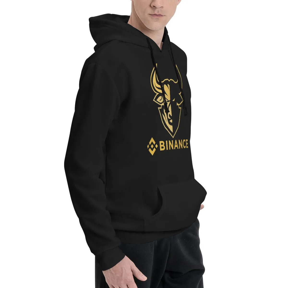 Binance Bnb Crypto Coin Men Sweatshirt Purified Cotton Fashion Hoodies Couple Thin Fleece Sweatshirt Birthday Present Pullovers