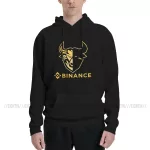 Binance Bnb Crypto Coin Men Sweatshirt Purified Cotton Fashion Hoodies Couple Thin Fleece Sweatshirt Birthday Present Pullovers