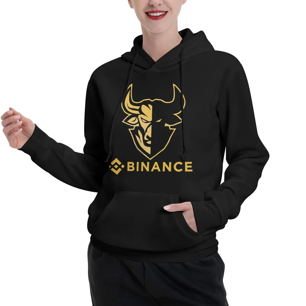Binance Bnb Crypto Coin Men Sweatshirt Purified Cotton Fashion Hoodies Couple Thin Fleece Sweatshirt Birthday Present Pullovers