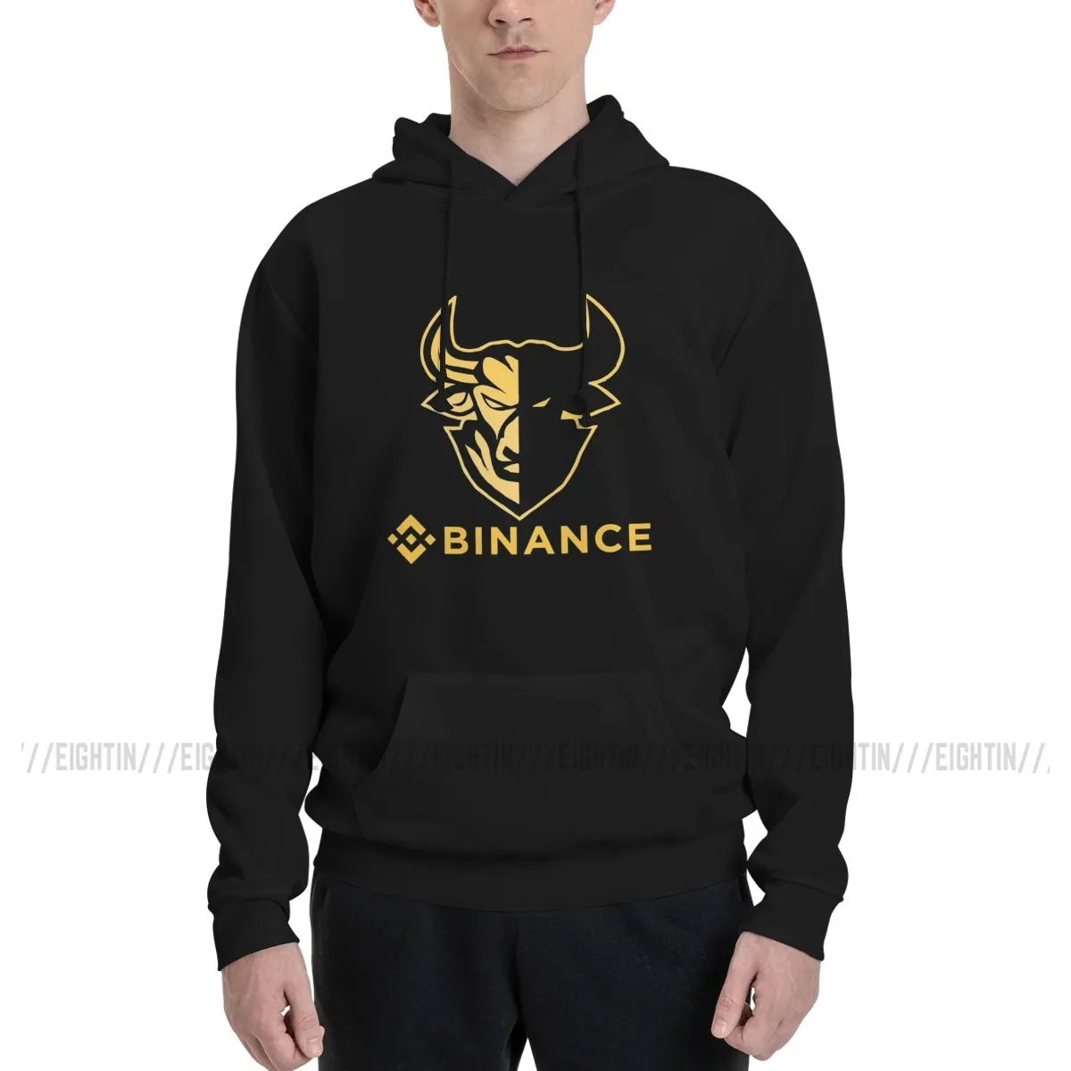 Binance Bnb Crypto Coin Men Sweatshirt Purified Cotton Fashion Hoodies Couple Thin Fleece Sweatshirt Birthday Present Pullovers