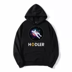 Binance Cryptocurrency Crypto Coin BNB Hodler Men Unisex Fleece Oversized Hoodies Sweatshirt Hoody Streetwear