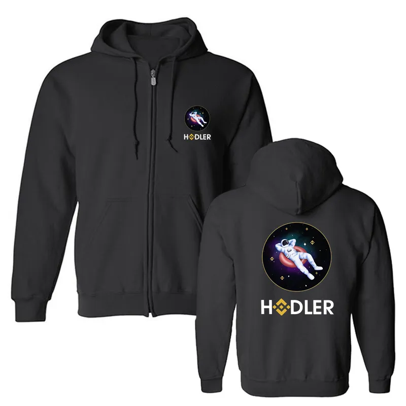 Binance Cryptocurrency Crypto Coin BNB Hodler Men Unisex Fleece Oversized Hoodies Sweatshirt Hoody Streetwear