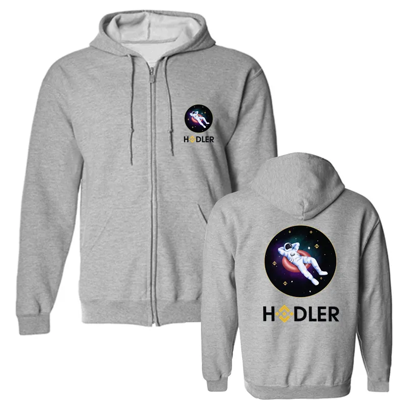 Binance Cryptocurrency Crypto Coin BNB Hodler Men Unisex Fleece Oversized Hoodies Sweatshirt Hoody Streetwear