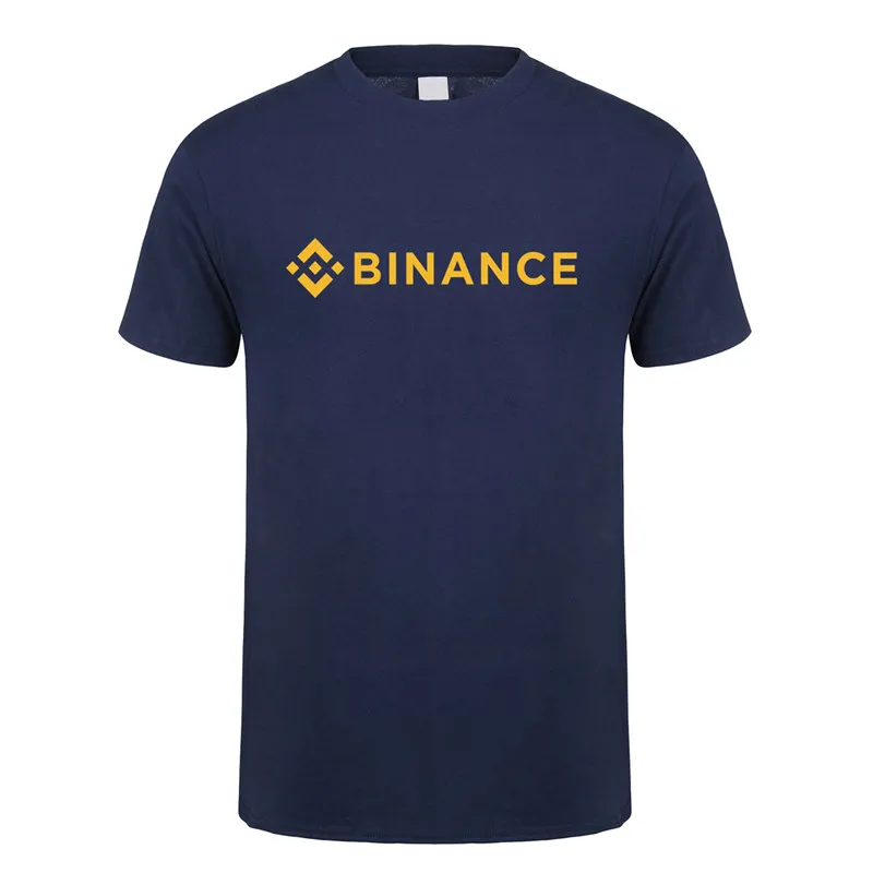 Binance T Shirt Crypto Men Casual Tees Cotton Short Sleeve Cool Tops Tshirt OZ-421