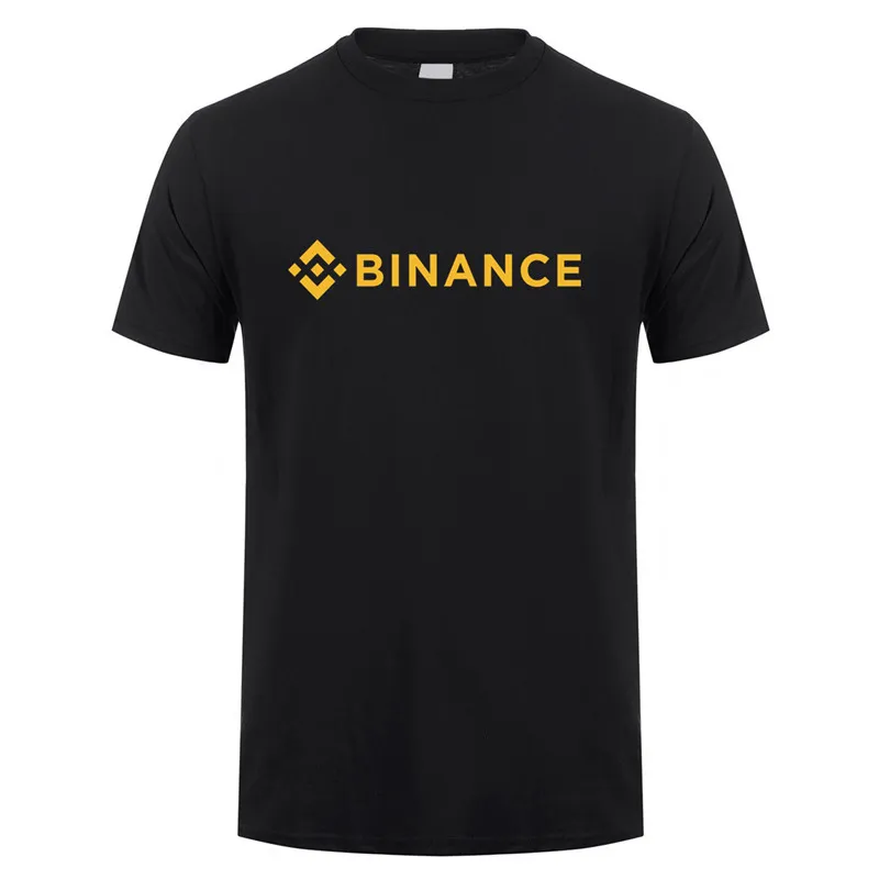 Binance T Shirt Crypto Men Casual Tees Cotton Short Sleeve Cool Tops Tshirt OZ-421