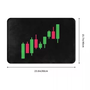 Bitcoin Crypto Miners Meme Bathroom Mat Forex And Stock Market Trader Charts Doormat Kitchen Carpet Entrance 1