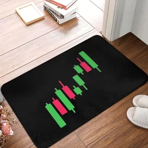 Bitcoin Crypto Miners Meme Bathroom Mat Forex And Stock Market Trader Charts Doormat Kitchen Carpet Entrance