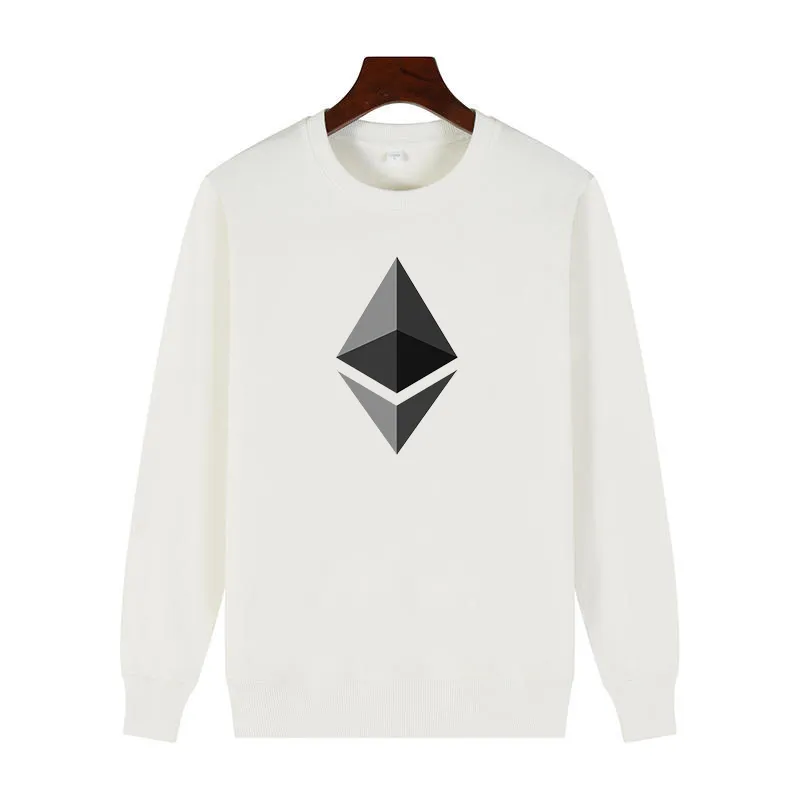 Bitcoin Cryptocurrency Meme Crypto Ethereum HODL graphic sweatshirts cotton thick sweater hoodie For all ages Man sweatshirts