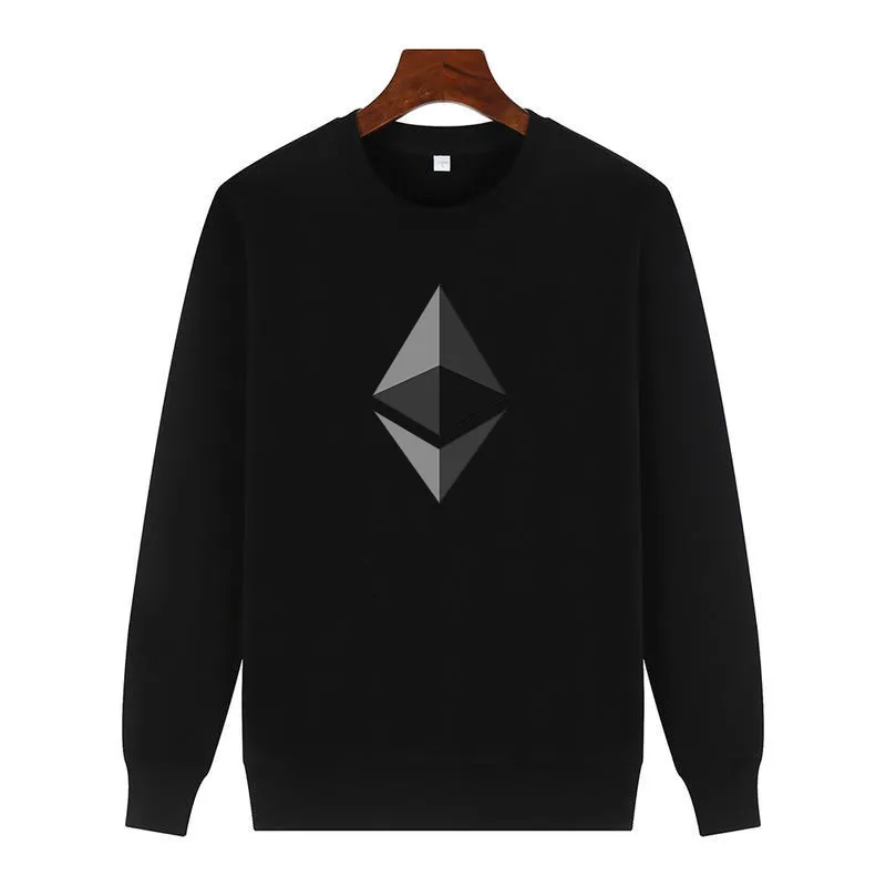 Bitcoin Cryptocurrency Meme Crypto Ethereum HODL graphic sweatshirts cotton thick sweater hoodie For all ages Man sweatshirts