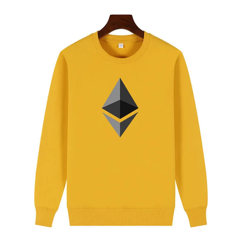 Bitcoin Cryptocurrency Meme Crypto Ethereum HODL graphic sweatshirts cotton thick sweater hoodie For all ages Man sweatshirts