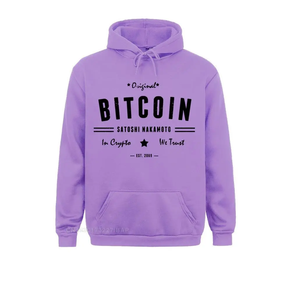 Bitcoin Original Satoshi Crypto Cryptocurrency Cotton Fun Hoodie Crew Neck Jacket Long Sleeve Men Sweatshirt