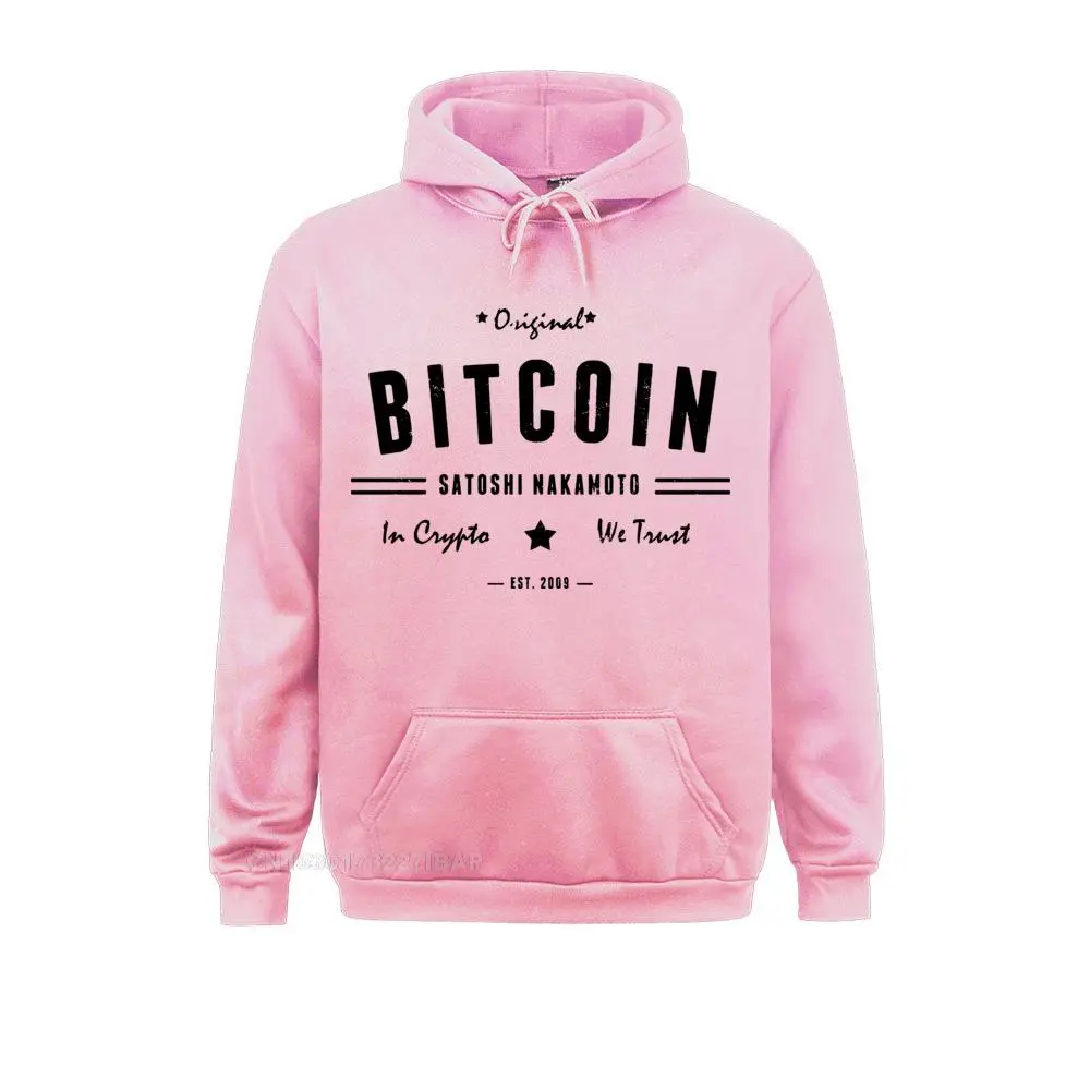 Bitcoin Original Satoshi Crypto Cryptocurrency Cotton Fun Hoodie Crew Neck Jacket Long Sleeve Men Sweatshirt