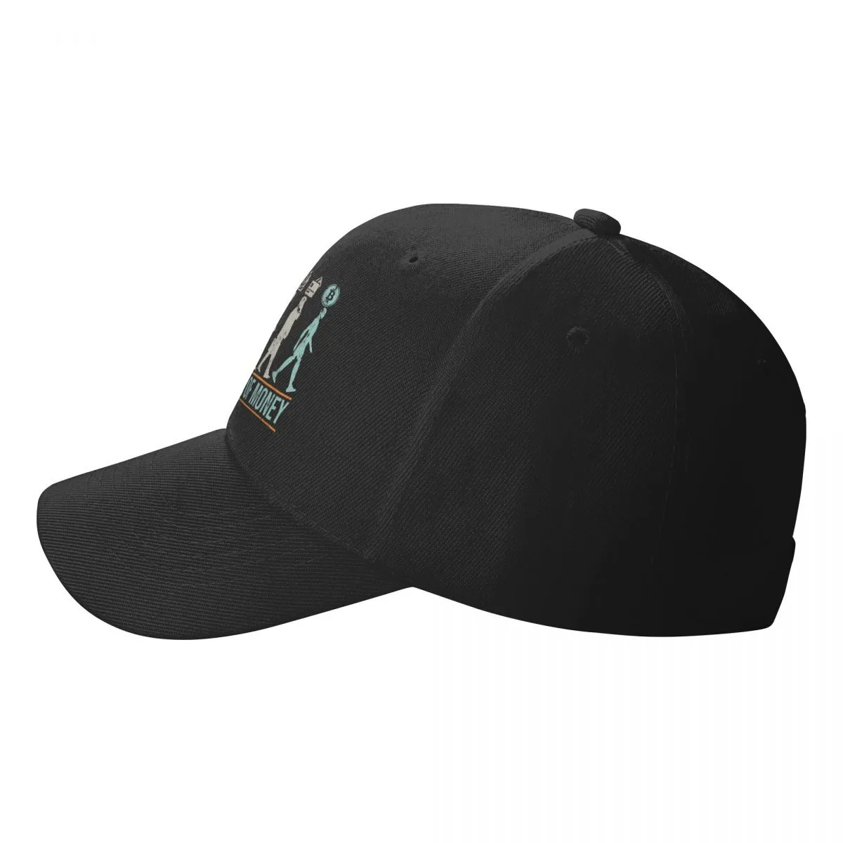 Classic Evolution Of Money Bitcoin Baseball Cap Men Women Breathable BTC Crypto Coins Dad Hat Sun Protection
