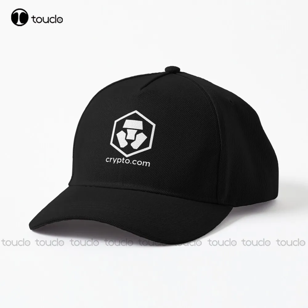 Cronos Cryptocurrency - Crypto.Com Coin Cronos Cro Token Baseball Cap New Fitted Hats For Men Outdoor Cotton Cap Sun Hats Funny