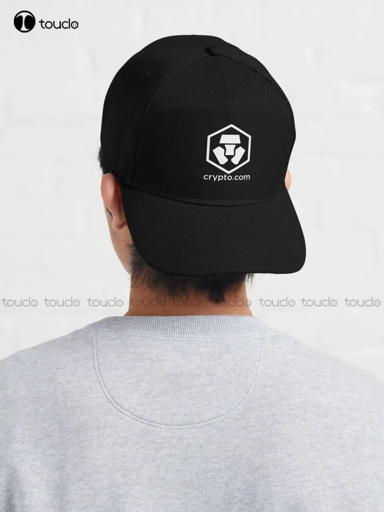 Cronos Cryptocurrency - Crypto.Com Coin Cronos Cro Token Baseball Cap New Fitted Hats For Men Outdoor Cotton Cap Sun Hats Funny