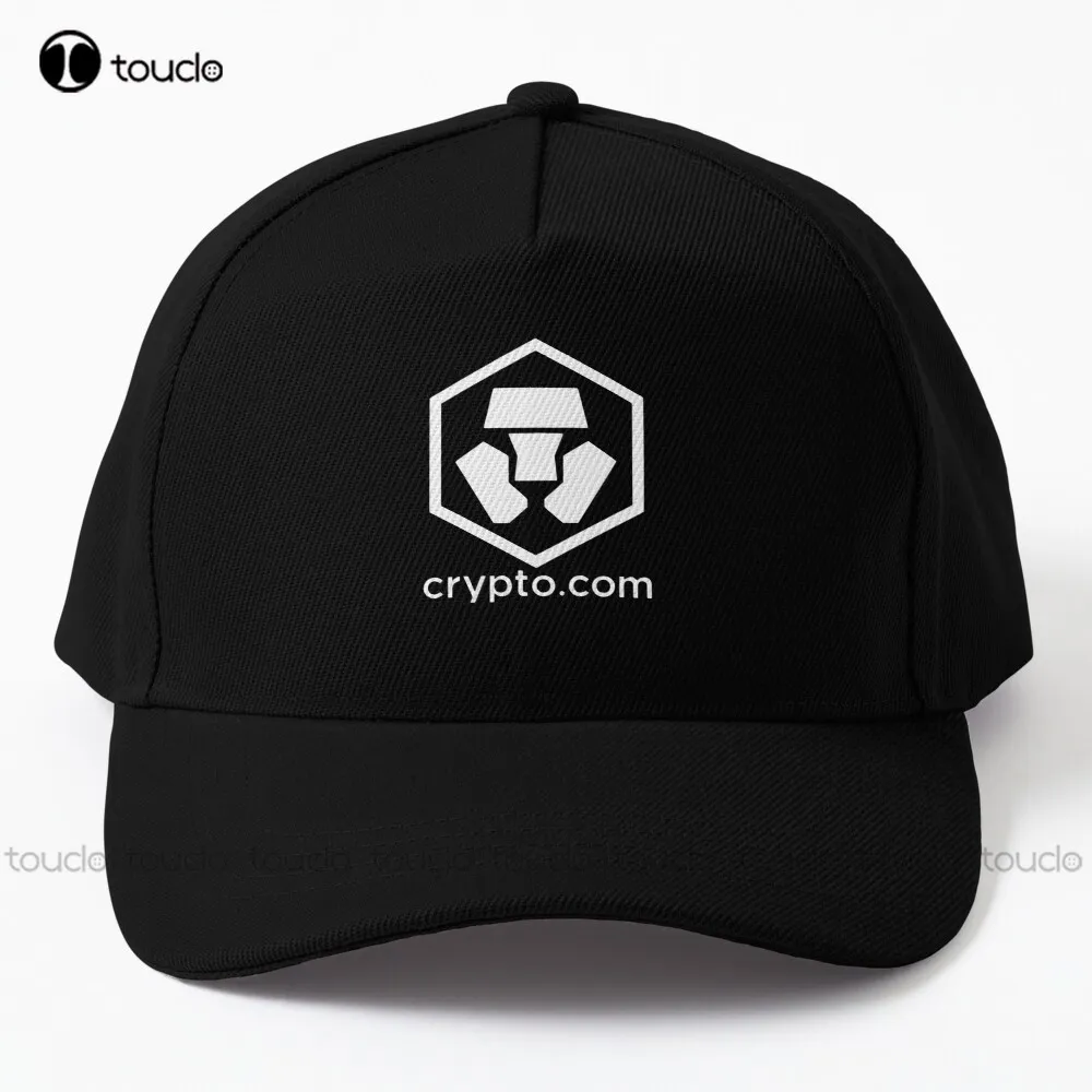 Cronos Cryptocurrency - Crypto.Com Coin Cronos Cro Token Baseball Cap New Fitted Hats For Men Outdoor Cotton Cap Sun Hats Funny