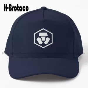 Crypto Com Coin Cryptocurrency Crypto Com Coin Cro Baseball Cap Funny Caps For Men Adjustable Trucker 1