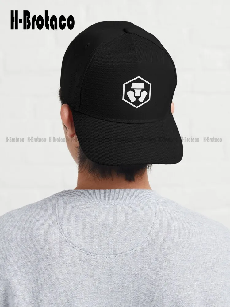Crypto.Com Coin Cryptocurrency - Crypto Com Coin Cro Baseball Cap Funny Caps For Men Adjustable Trucker Hats Denim Hats Sun Hats