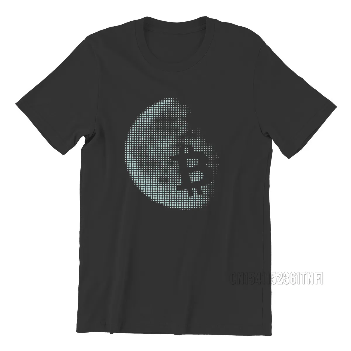 Cryptocurrency Crypto Miner Bitcoin To The Pixel Moon T Shirt Harajuku Top Quality Tshirt Big Size O Neck