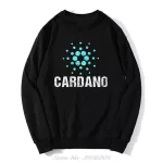 Cryptocurrency Crypto Miner Cardano Ada Hoodie Men Pullover Oversized Sweatshirt Sweater Streetwear Harajuku
