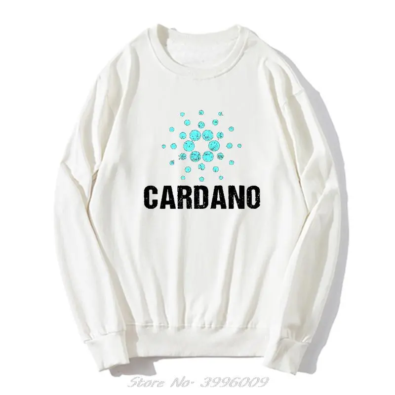 Cryptocurrency Crypto Miner Cardano Ada Hoodie Men Pullover Oversized Sweatshirt Sweater Streetwear Harajuku