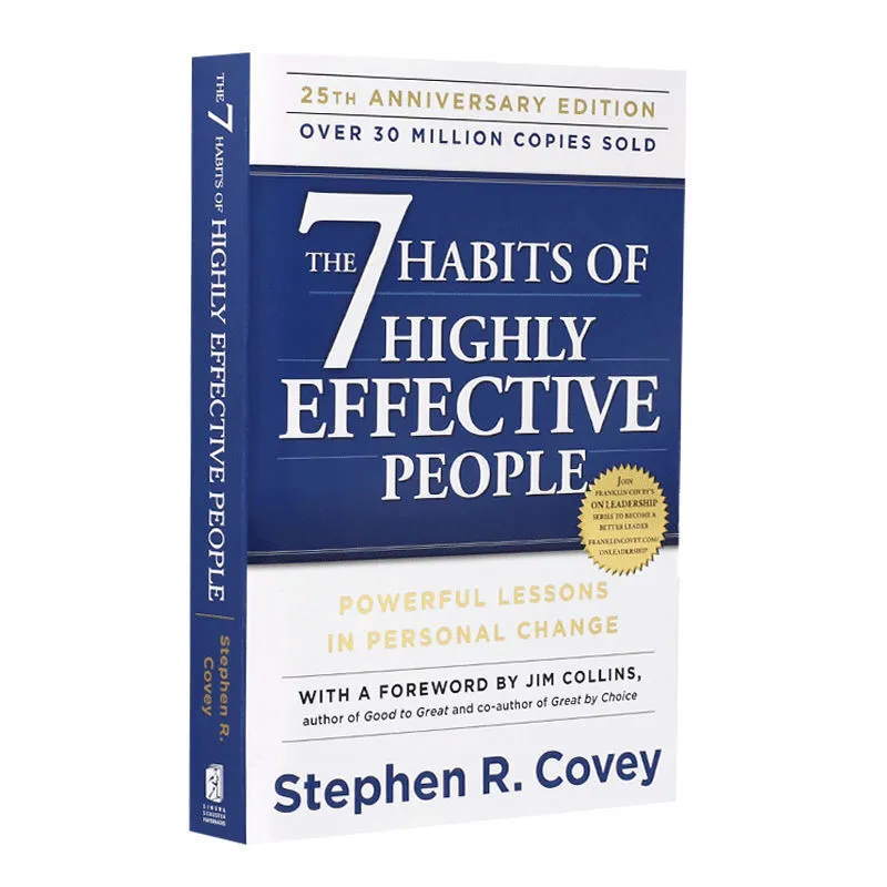 English original Seven Habits of Highly Effective People 7 Habits of Highly Effective Libros Livros Art