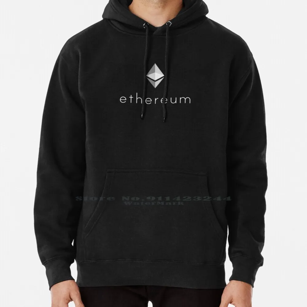 Ethereum Logo Hoodie Sweater 6xl Cotton Ethereum Crypto Contract Btc Internet Money Crypto Currency Cryptocurrency Crypto Coin
