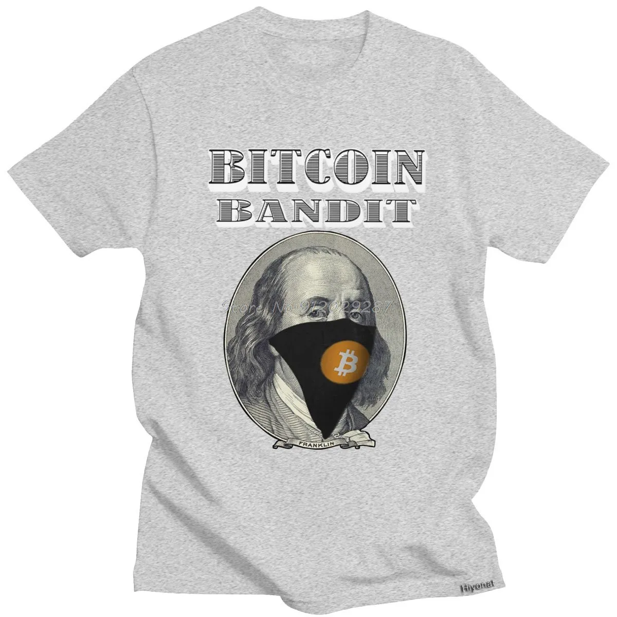 Fashion Male Funny Bitcoin T Shirt Cotton Oversized Streetwear Tshirt Casual Crypto Cryptocurrency Tee Tops Fashion Apparel