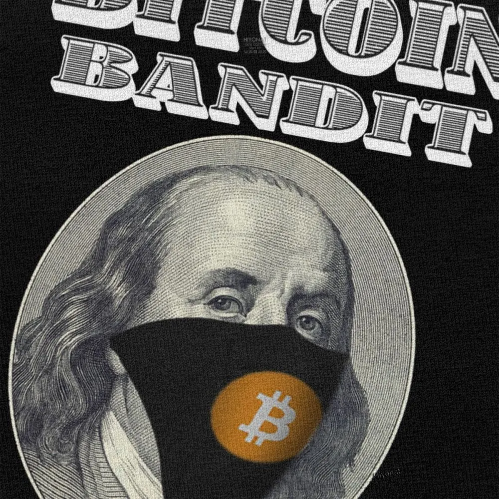Fashion Male Funny Bitcoin T Shirt Cotton Oversized Streetwear Tshirt Casual Crypto Cryptocurrency Tee Tops Fashion Apparel