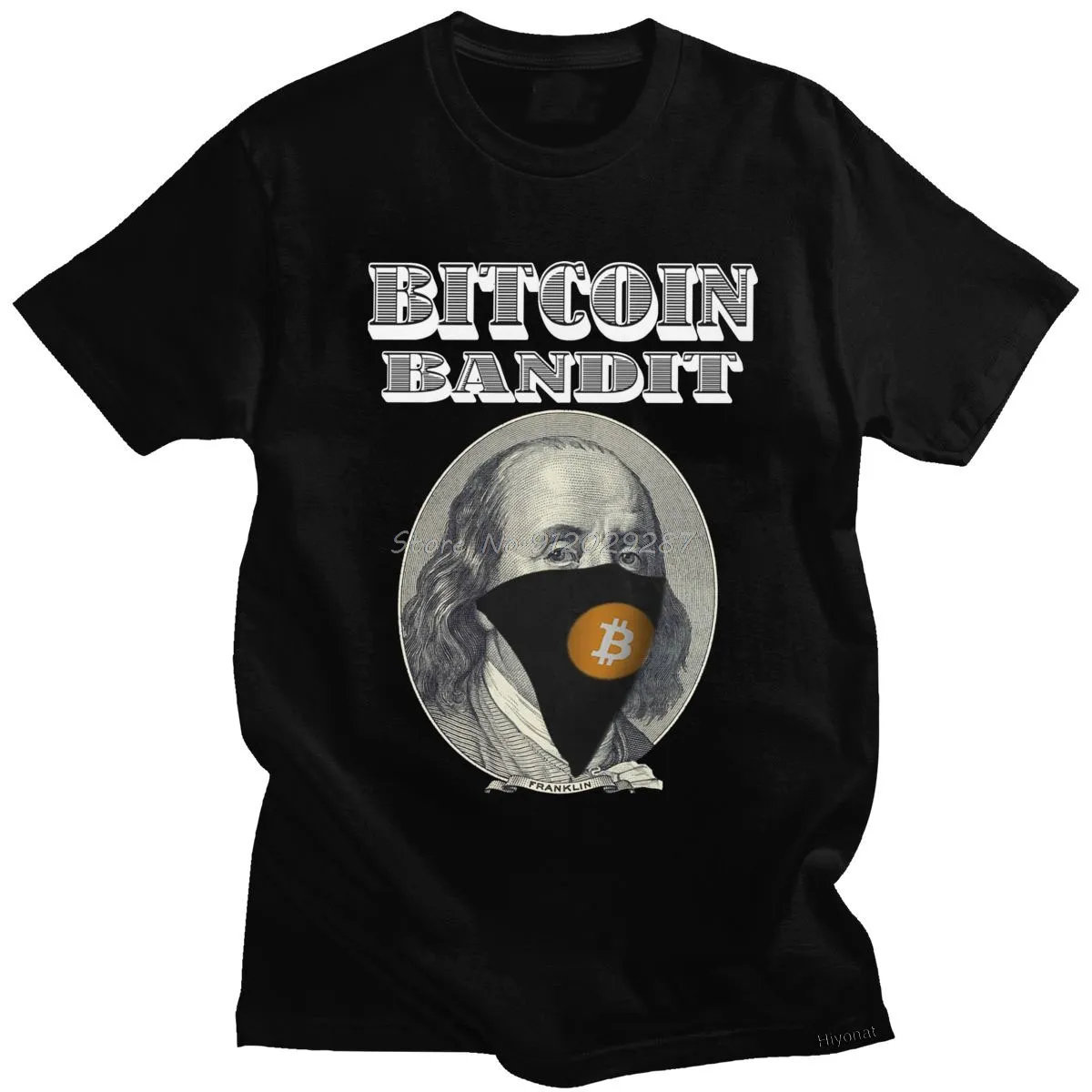 Fashion Male Funny Bitcoin T Shirt Cotton Oversized Streetwear Tshirt Casual Crypto Cryptocurrency Tee Tops Fashion Apparel