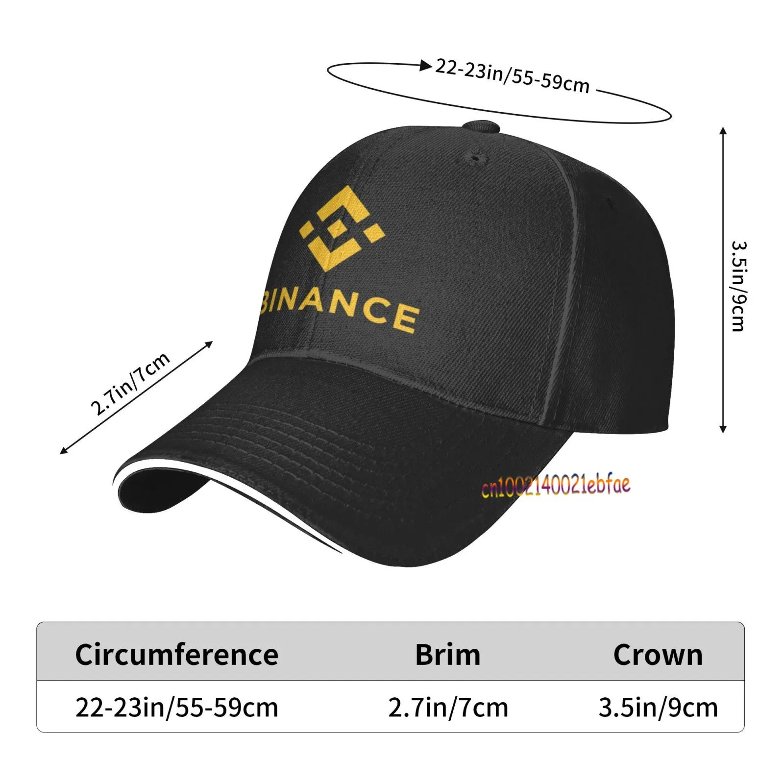 Futures Trucker Hats Binance Coin Crypto Miners Baseball Cap for Men Women Hip Hop Snapback Caps Dad Hats Sun Hat Streetwear