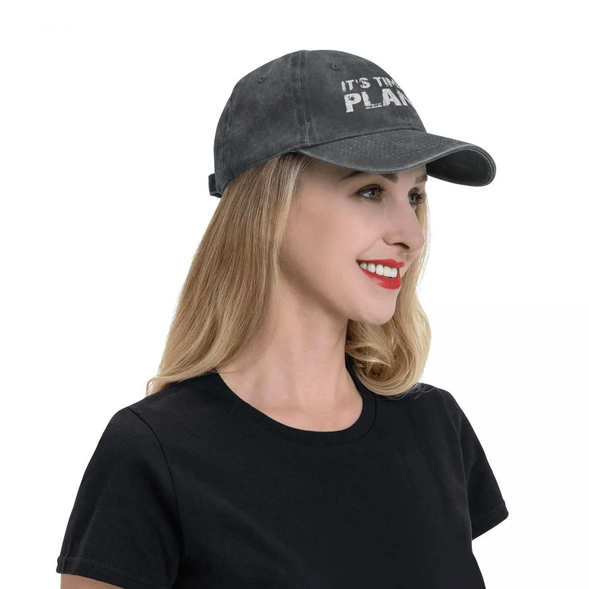 Hip Hop Denim It's Time For Plan B Bitcoin BTC Crypto Currency Baseball Caps Dad Cowboy Hats Blockchain Geek Cap Hats
