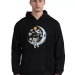 Male Bitcoin Crypto BTC To The Moon Hoodie Astronaut Cryptocurrency Pullover Sweatshirts Cotton Unisex Coat Harajuku Streetwear