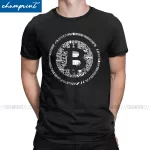 Men Promote Financial Revolution Tees Bitcoin Freedom Crypto Currency T Shirt Ethereum Dogecoin T-Shirts Btc Blockchain Tops