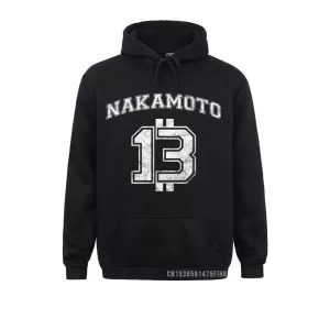 Satoshi Nakamoto Bitcoin Logo College Team Style Distressed Hoodie Sweatshirts Hoodies Classic Simple Style Funny Men