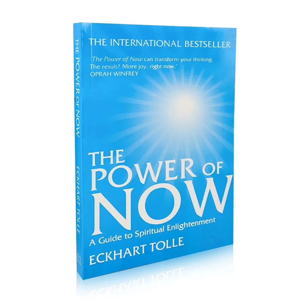 The Power of Now by Eckhart Tolle A Guide to Spiritual Enlightenment English book Youth inspiring success motivation books