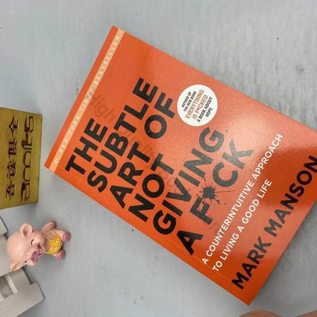 The Subtle Art of Not Giving A F*ck/Reshape Happiness/how To Live As You Want By Mark Manson Self Management Stress Relief Book